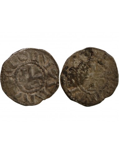 Conan III Denier Billon 1115-1148 9 Rennes