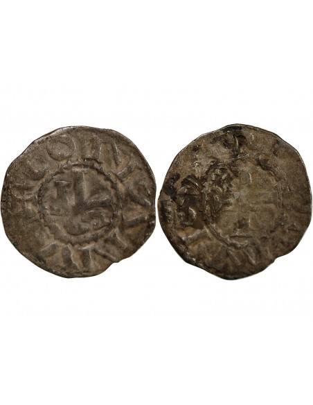 Conan III Denier Billon 1115-1148 9 Rennes