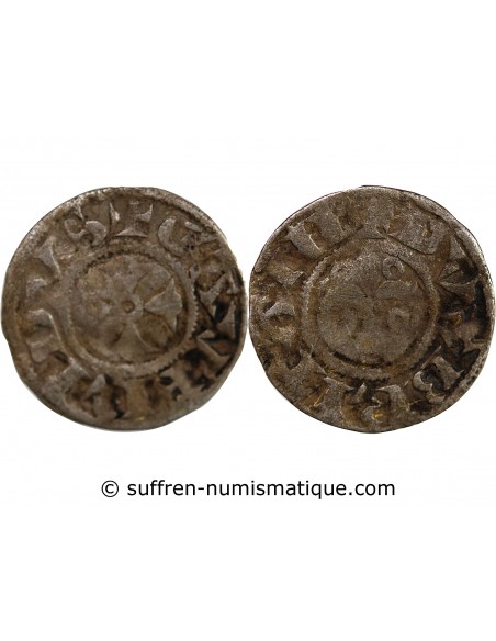 DUCHÉ DE BRETAGNE, GEOFFROY PLANTAGENÊT - DENIER - 1166/1186