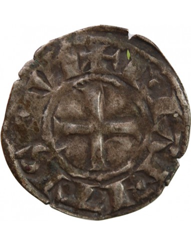 DUCHÉ DE BRETAGNE, ANONYME - DENIER - 1186 / 1213, NANTES