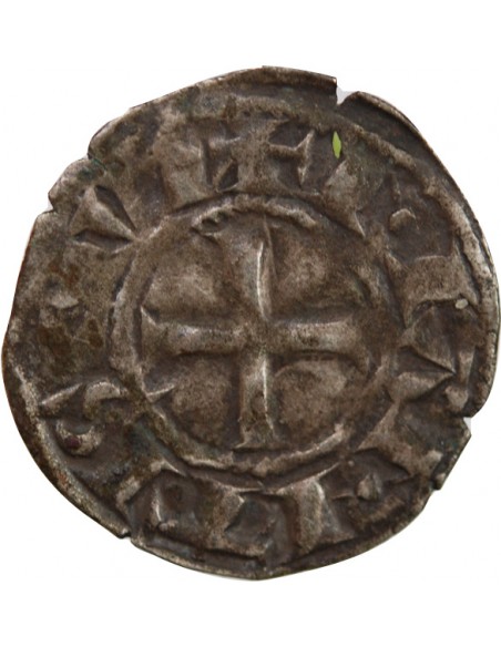 DUCHÉ DE BRETAGNE, ANONYME - DENIER - 1186 / 1213, NANTES