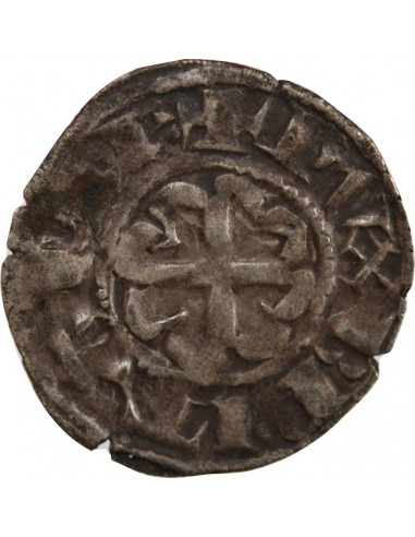 DUCHÉ DE BRETAGNE, ANONYME - DENIER - 1186 / 1213, NANTES