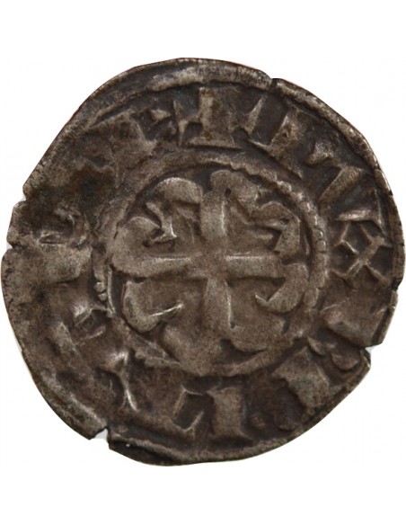 DUCHÉ DE BRETAGNE, ANONYME - DENIER - 1186 / 1213, NANTES