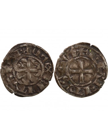 DUCHÉ DE BRETAGNE, ANONYME - DENIER - 1186 / 1213, NANTES