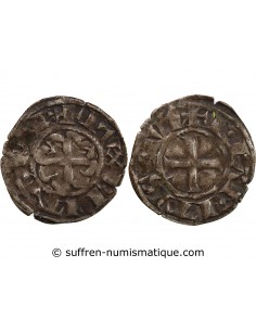 DUCHÉ DE BRETAGNE, ANONYME - DENIER - 1186 / 1213, NANTES