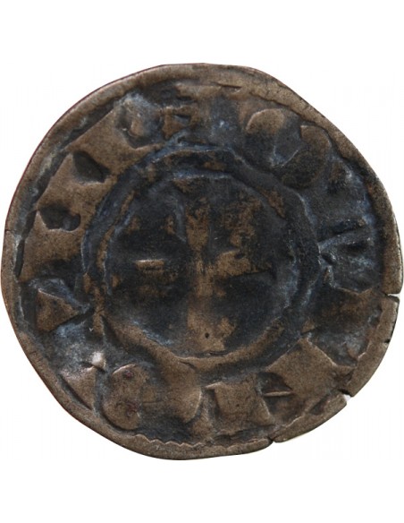 DUCHÉ DE BRETAGNE, ANONYME, ATTRIBUE A PIERRE I MAUCLERC - DENIER - 1213 / 1237, GUINGAMP