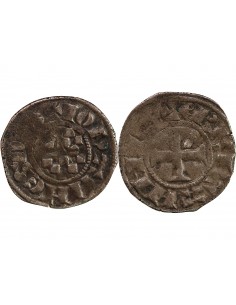 DUCHÉ DE BRETAGNE, JEAN II - DENIER 1286 / 1305 2