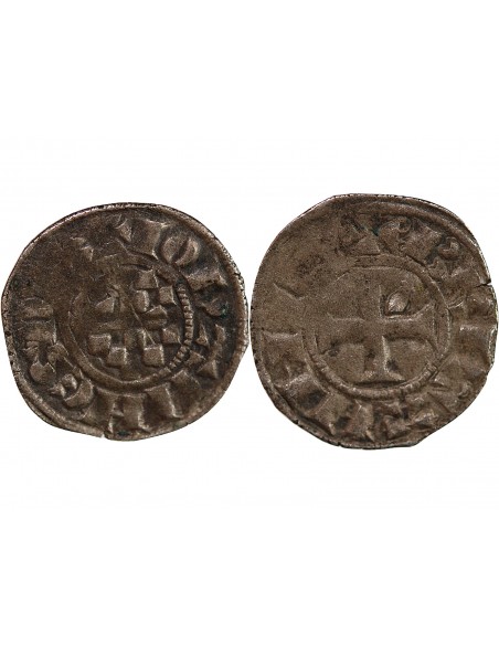 DUCHÉ DE BRETAGNE, JEAN II - DENIER 1286 / 1305