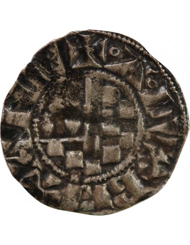 DUCHÉ DE BRETAGNE, ARTHUR II - DENIER 1305 / 1315 NANTES