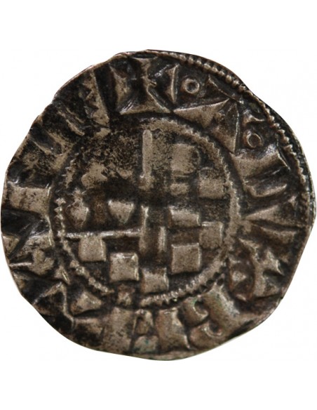 DUCHÉ DE BRETAGNE, ARTHUR II - DENIER 1305 / 1315 NANTES