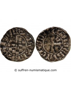 DUCHÉ DE BRETAGNE, ARTHUR II - DENIER 1305 / 1315 NANTES