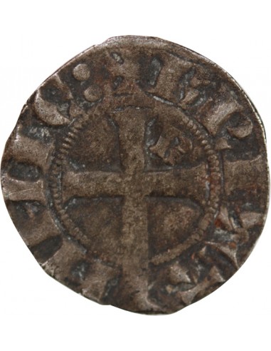 DUCHÉ DE BRETAGNE, JEAN III LE BON - DENIER 1312 / 1341 SAINT-BRIEUC