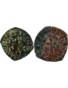 DUCHÉ DE BRETAGNE, JEAN DE MONTFORT - DENIER 1341 / 1345 2