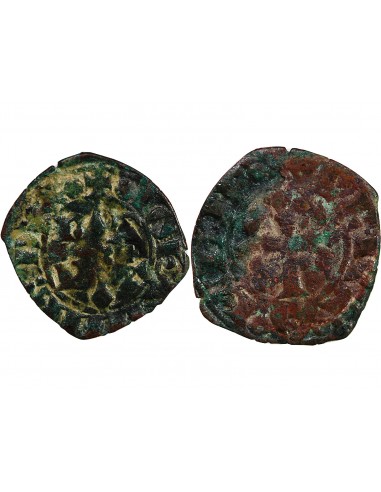 DUCHÉ DE BRETAGNE, JEAN DE MONTFORT - DENIER 1341 / 1345