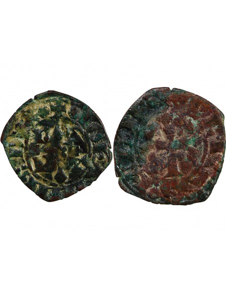 DUCHÉ DE BRETAGNE, JEAN DE MONTFORT - DENIER 1341 / 1345