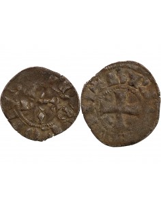 DUCHÉ DE BRETAGNE, CHARLES DE BLOIS - DENIER 1341 / 1364 2