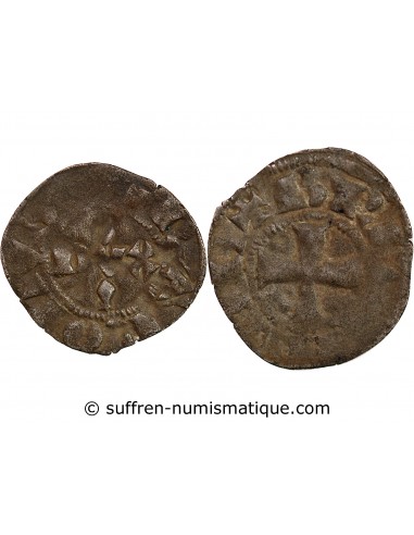 DUCHÉ DE BRETAGNE, CHARLES DE BLOIS - DENIER 1341 / 1364