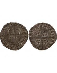 DUCHÉ DE BRETAGNE, JEAN IV - GROS - QUIMPERLE, 1345 / 1399 2