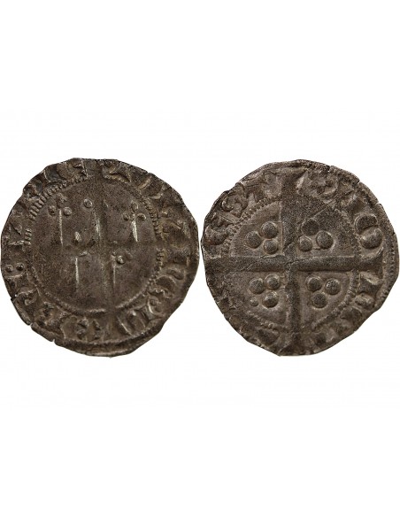 DUCHÉ DE BRETAGNE, JEAN IV - GROS - QUIMPERLE, 1345 / 1399