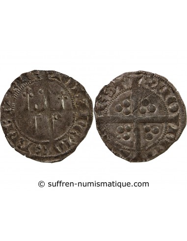 DUCHÉ DE BRETAGNE, JEAN IV - GROS - QUIMPERLE, 1345 / 1399