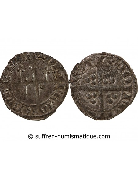 DUCHÉ DE BRETAGNE, JEAN IV - GROS - QUIMPERLE, 1345 / 1399