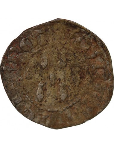 DUCHÉ DE BRETAGNE, JEAN IV - DEMI-GROS - 1345 / 1399