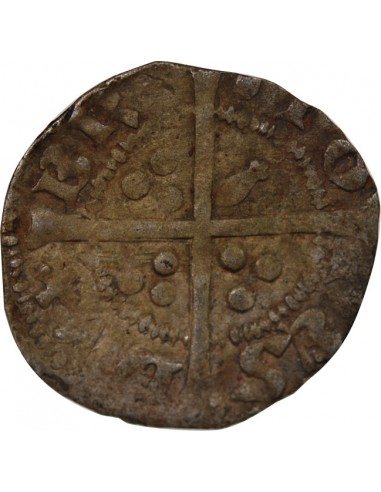 DUCHÉ DE BRETAGNE, JEAN IV - DEMI-GROS - 1345 / 1399