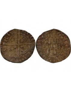 DUCHÉ DE BRETAGNE, JEAN IV - DEMI-GROS - 1345 / 1399 2