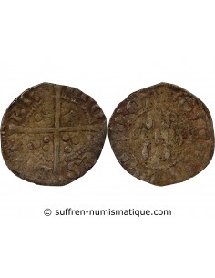 DUCHÉ DE BRETAGNE, JEAN IV - DEMI-GROS - 1345 / 1399