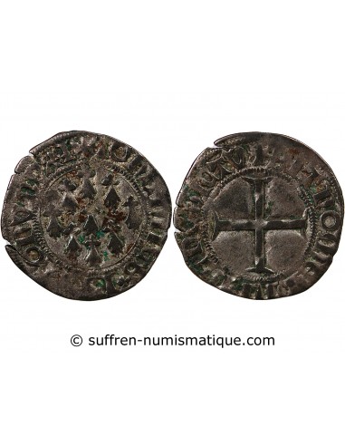 DUCHÉ DE BRETAGNE, JEAN IV - BLANC - 1345 / 1399, NANTES / JUGON