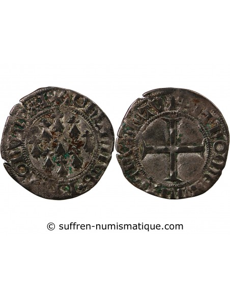 DUCHÉ DE BRETAGNE, JEAN IV - BLANC - 1345 / 1399, NANTES / JUGON