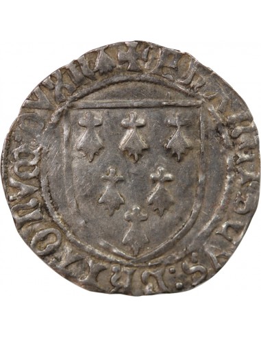 DUCHÉ DE BRETAGNE, FRANCOIS II - GROS A L'ÉCU, 1458 / 1488 NANTES