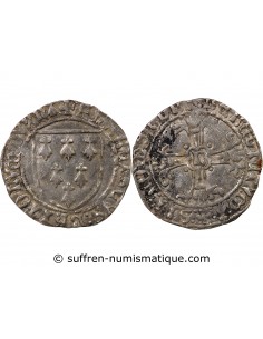 DUCHÉ DE BRETAGNE, FRANCOIS II - GROS A L'ÉCU, 1458 / 1488 NANTES