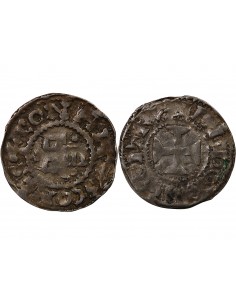 DUCHÉ DE BRETAGNE, CONAN II - DENIER - 1048/1066, RENNES 2