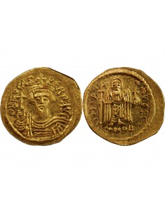 PHOCAS - SOLIDUS OR 603 / 607 - CONSTANTINOPLE, 10ème officine 2