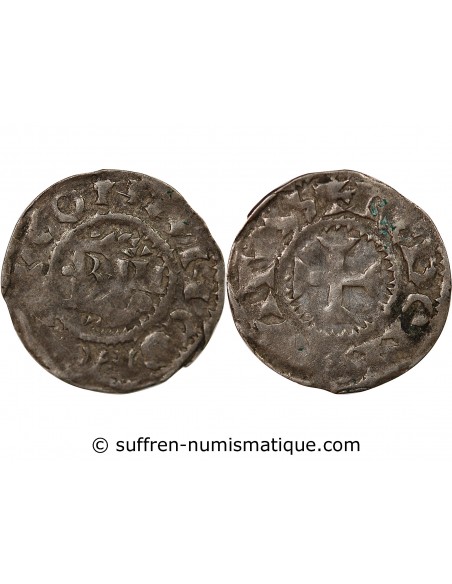 DUCHÉ DE BRETAGNE, CONAN II - DENIER - 1048/1066, RENNES