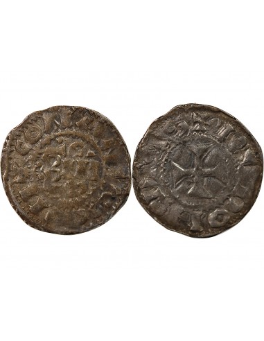 DUCHÉ DE BRETAGNE, CONAN II - DENIER - 1048/1066, RENNES