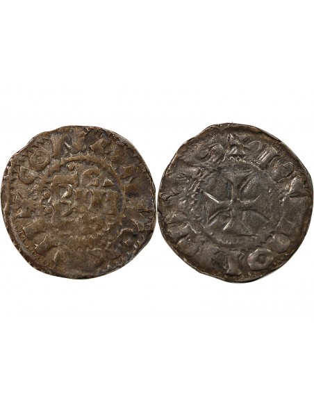 DUCHÉ DE BRETAGNE, CONAN II - DENIER - 1048/1066, RENNES