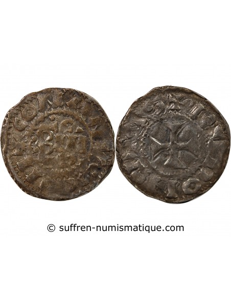 DUCHÉ DE BRETAGNE, CONAN II - DENIER - 1048/1066, RENNES