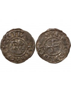 DUCHÉ DE BRETAGNE, CONAN II - DENIER - 1048/1066, RENNES 2
