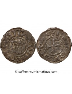 DUCHÉ DE BRETAGNE, CONAN II - DENIER - 1048/1066, RENNES