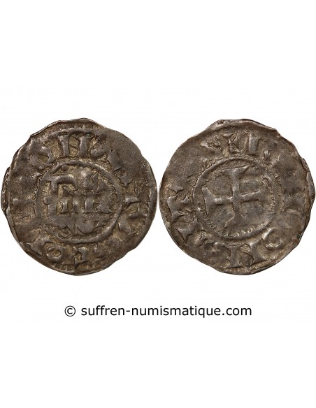 DUCHÉ DE BRETAGNE, CONAN II - DENIER - 1048/1066, RENNES