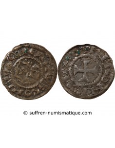 DUCHÉ DE BRETAGNE, CONAN II - DENIER - 1048/1066, RENNES