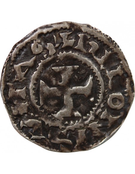 DUCHÉ DE BRETAGNE, CONAN II - DENIER - 1048/1066, RENNES