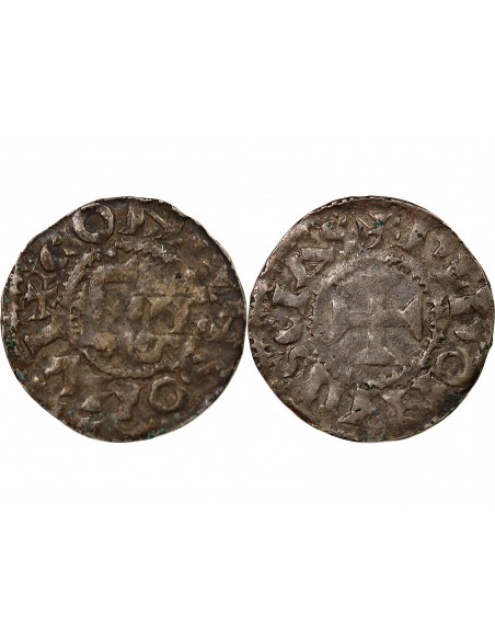 DUCHÉ DE BRETAGNE, CONAN II - DENIER - 1048/1066, RENNES