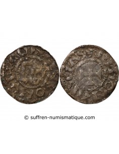 DUCHÉ DE BRETAGNE, CONAN II - DENIER - 1048/1066, RENNES