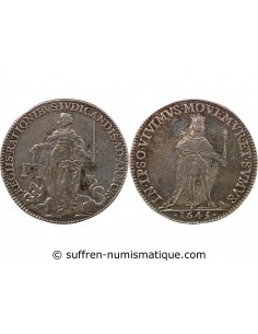 CHAMBRE DES COMPTES DE BRETAGNE – JETON ARGENT 1645 NANTES