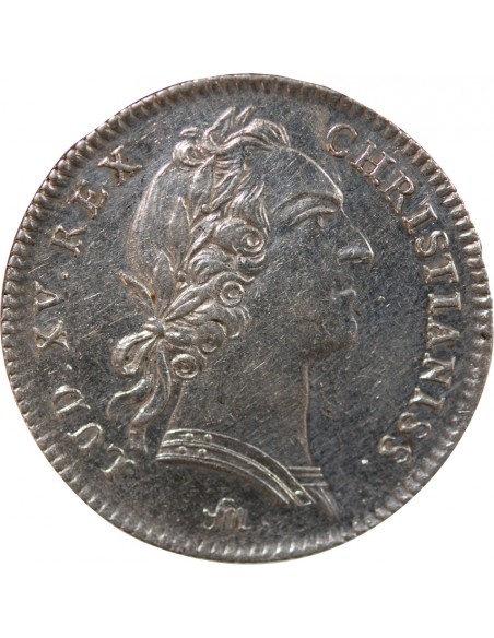 GALERES ROYALES, LOUIS XV - OPPOSITION FRANCO-ANGLAISE - JETON ARGENT 1756