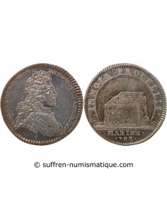 GALERES ROYALES, LOUIS ALEXANDRE DE BOURBON, COMPTE DE TOULOUSE - JETON ARGENT 1737