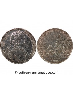 GALERES ROYALES, LOUIS XV - JETON ARGENT 1723